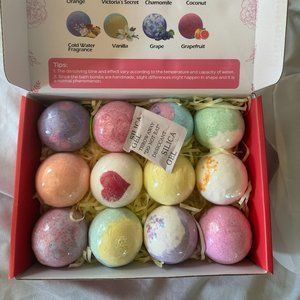 Homasy BY077 Bath Bomb Gift Set of 12